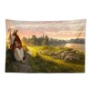 Jesus Christ Tapestry Jesus Shepherd Wall Handing Backdrop Home Decor
