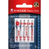 Singer 75467 - Agujas universales resistentes para máquina (5 unidades)