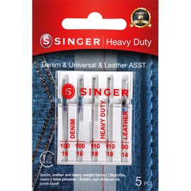 Singer 75467 - Agujas universales resistentes para máquina (5 unidades)
