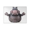 Glass Chopping Board 20 x 28 x 0.4 cm 3D