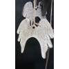 Angel Wing Wind Chimes Hall Pottery Ceramic