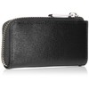 Lanvin On Blue 579602 Key Case, Zipper, Wagram Accessory, Black