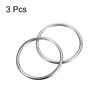 sourcing map Stainless Steel 304 O Rings, Pack of 3,