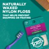 Tom's of Maine Natural Antiplaque Flat Floss, Waxed, Spearmint, 32