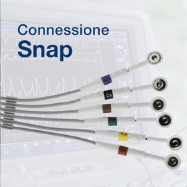 LAMONEA SF103-50 Disposable Electrodes 50 x 48mm Oval Electrode Steel Connector Solid Hydrogel Sticker with Ag/AgCI Sensor