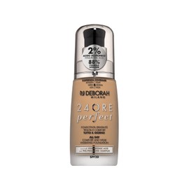 Deborah Milano - 24 Hour Liquid Foundation Perfect Moisturising SPF 20, No. 3.2 Hazelnut, 30.0 ml, 1