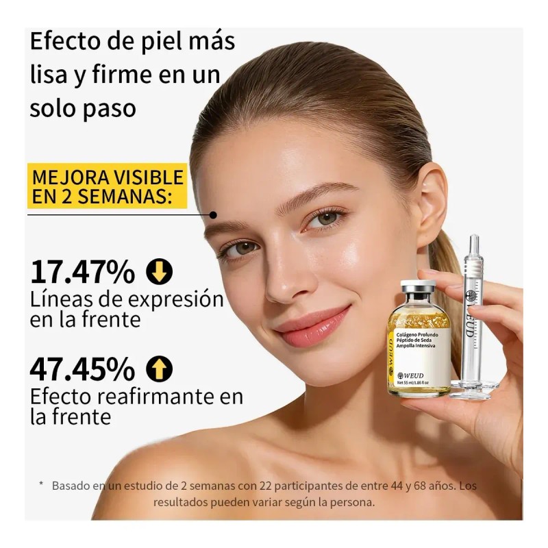 Weud Sérum Ultra 30 Péptidos Antiarrugas Colágeno Cara 55ml