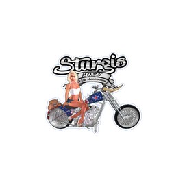 Sturgis 2025 Pin Up Die Cut Vinyl Sticker