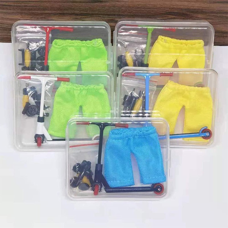 Finger Scooter Set Mini Finger Toys Grip and Tricks Finger