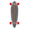 Santa Cruz Skateboards Decoder Wave Pintail Longboard Cruiser, 9.2" x