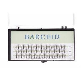BARCHID Eyelash Extensions Thickness 0.07 mm 0.4 inch (10 mm) C Curl Flare for Self Material Matsueku