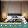 Shenmoyl Battery Operated Pendant Light 5000mAh Rechargeable Chandelier with Remote
