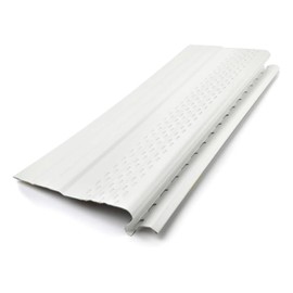 Waterlock Pro Gutter Guards Leaf Protection 25 Feet Pack White, A Contractor-Grade Gutter Guard from Manufacturer, Domestic Aluminum Gutter Covers 5 and 6 Inch Gutters