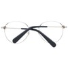MONCLER ML5140D-001 Moncler Genuine Eyeglass Frame, Black, Black, Black, Gold,
