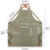 SAN LIKE Woodworking Apron for Men Chef Aprons for Men