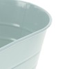 Hanging Flower Planter Iron Bucket Flower Pot Holder with Detachable