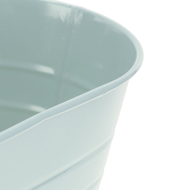 Hanging Flower Planter Iron Bucket Flower Pot Holder with Detachable