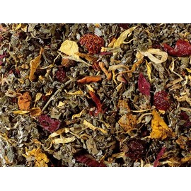 Herbal Tea Blend Bad Weather Tea Anise Note Flavoured 50 Pyramid Bags in Sachet of 3 g