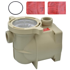 Fuabator 350089 Replacement Volute with Pump Lid Compatible with Pentai-r Inground Pool and Spa Pumps SuperFlo VS Volute 1.5HP EC-342001, VST 342002, 1.1THP 348190 115/208-230V and 1HP EC-348190