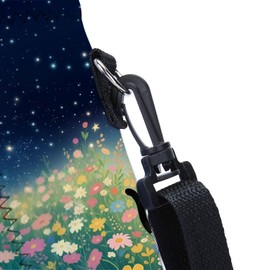 AMARY 750ML Neoprene Water Bottle Carrier Bag with Adjustable Shoulder Strap,Insulated Water Bottle Cover for Stainless Steel/Glass/Plastic Bottles 24OZ (AM-24-750-2)