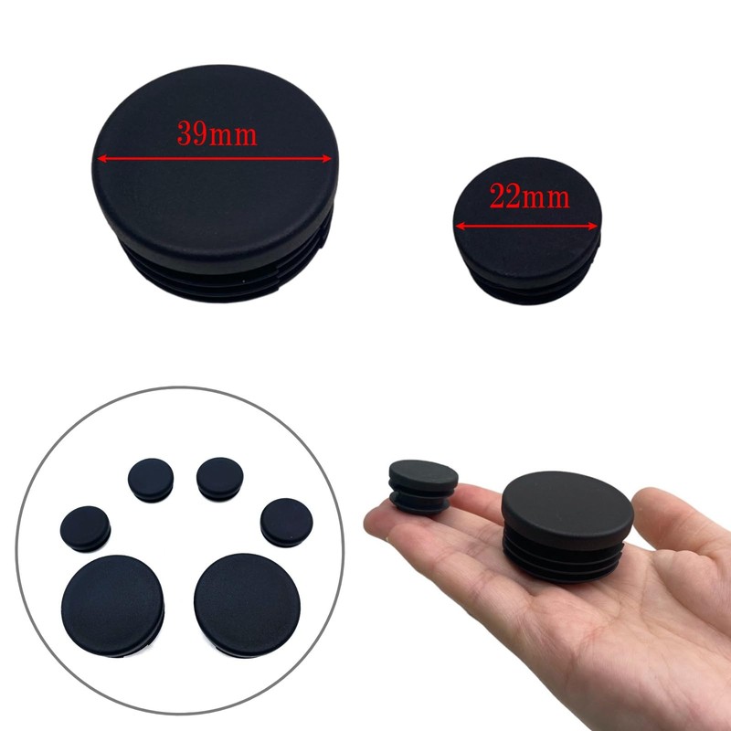 Set of 6 Motorhead Frame End Caps Kawasaki Z900 Z900RS