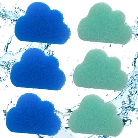 Pet Hair Remover for Laundry, 6PCS Reusable Lint Remover for Pet Hair Catcher, Effective Pet Hair Catcher for Washing Machine,Blue&Green