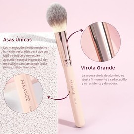 MAANGE 12Pcs Brochas Maquillaje