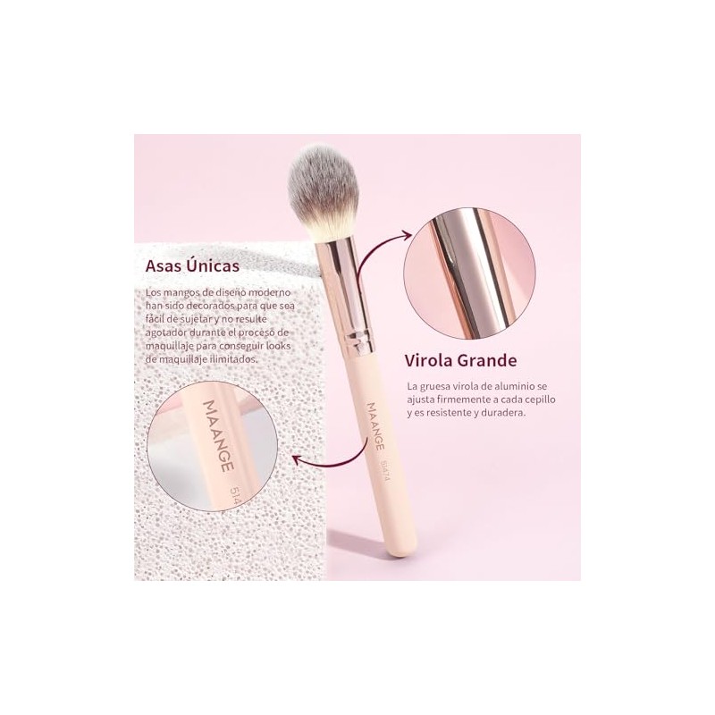 MAANGE 12Pcs Brochas Maquillaje