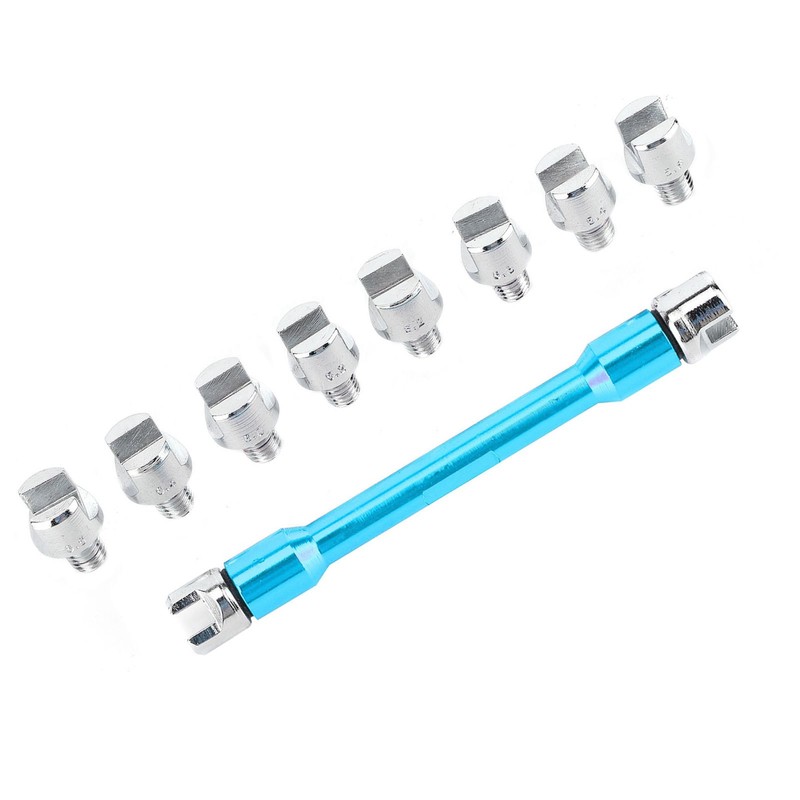 Motorcycle Spoke Wrench CNC Spanner Set 5.0‑6.8 Length 93mm/3.7in for