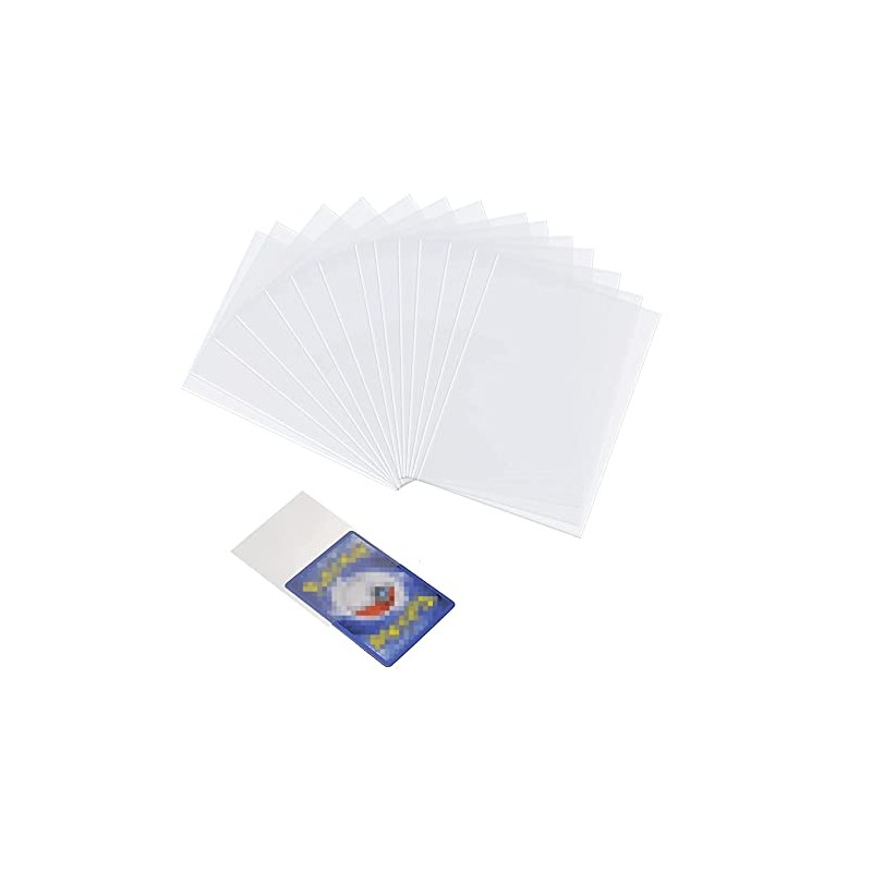 Neoreser Penny Sleeves, 100 Pcs Trading Card Sleeves, Ultra-Clear Card