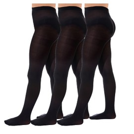 Aurellie Girls Opaque Plain School Tights 20,60,80,100 denier 9-16 Years packs of 3