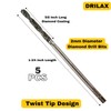 Diamond Drill Bit 1.5mm 2mm Set 10 Pcs Jewelry Beach