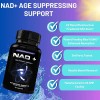 Suplemento NAD+ Cápsulas Advanced Bionetix Resveratrol Quercetina Sin Sabor