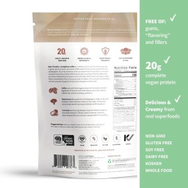Proteína Vegana Sprout Living Epic Sabor Café Con Hongos Reishi 494g                                                                                  