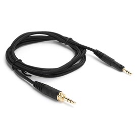 Headphone Audio Cable High Resolution AUX Cord for ATHM50XM40X, Improve Sound Quality for Music Enthusiasts, 3.5MM Stereo with 6.35MM Adapter for Audiophiles