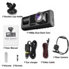 Dash Cam Front and Rear Inside 3 Cameras 1080P+720P+480p Car