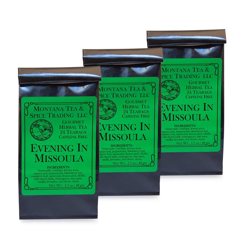Accpo Montana Herbal Tea & Spice Combo Pack (Evening In