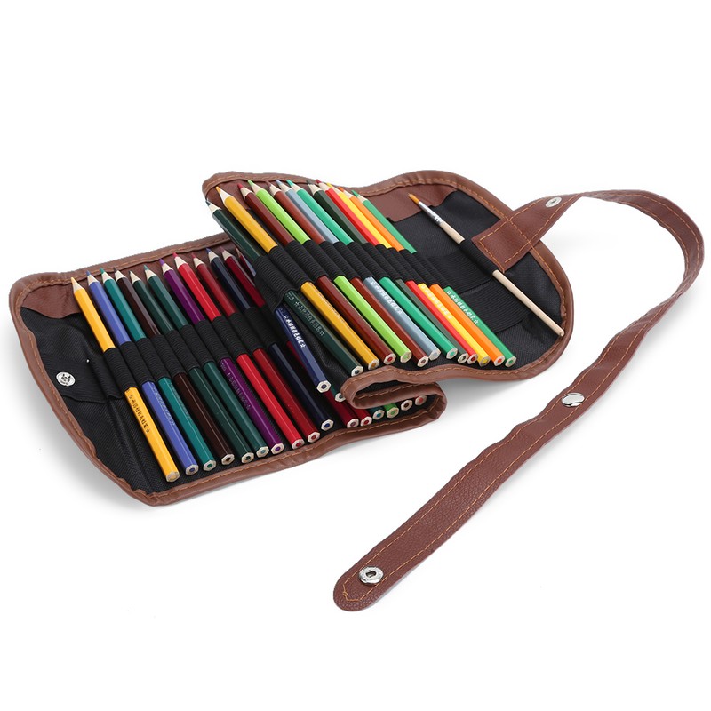 1 Box Colored Pencil Set 36 Colors WaterSoluble Students Painting
