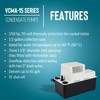 Little Giant VCMA-15ULS 115 Volt, 65 GPH, 1/50 HP Automatic