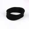 Simple Black Knotless Chubby Hair Tie DD-11340 / 심플 검정 무매듭 통통 머리끈 DD-11340