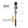 SAGISAKA 33002 Bicycle Valve Set, 1 Pair (For 1 Car)