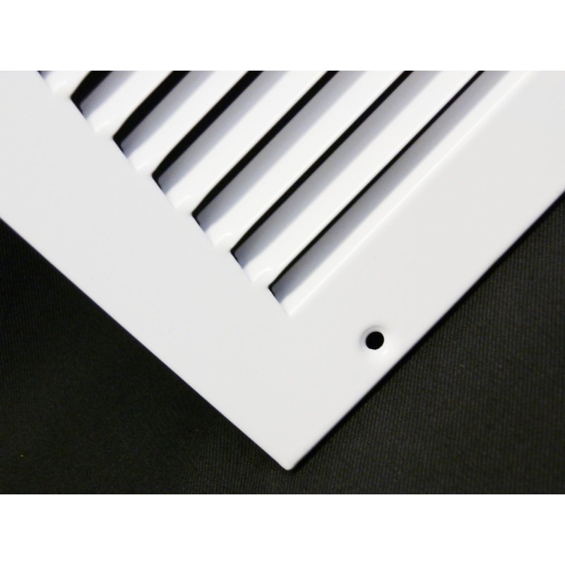 HVAC Premium 30'' x 8'' [Duct Opening] Flat Stamped Steel
