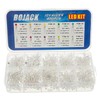 BOJACK 10 Colors 400 pcs 3mm LED Diode Lights Assored