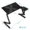 Laptop Desk for Bed Foldable Laptop Stand Height Angle Adjust