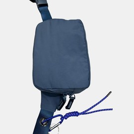 The 2G Iris 60" Long Strap Crossbody Bag (#1140-5) - Color: Navy
