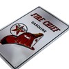 FIRE CHIEF AVSB-109 Gasoline Oil Garage Motorcycle Garage Sign Vintage