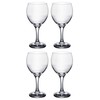 Red Co. Multipurpose Classic Stemmed Clear Wine Glasses, 12.25 fl