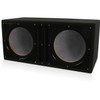 Belva BBX210BK Dual 10-inch Car Ported Subwoofer Box 3/4-inch MDF