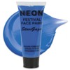 Stargazer Neon UV-Reactive Festival Face and Body Paint, Sweat Proof