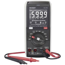 VOLTCRAFT VC272 Handheld Multimeter Digital CAT III 600 V Display (Counts): 6000